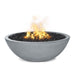 Top Fires Sedona 33-Inch Round Concrete Gas Fire Bowl in Gray