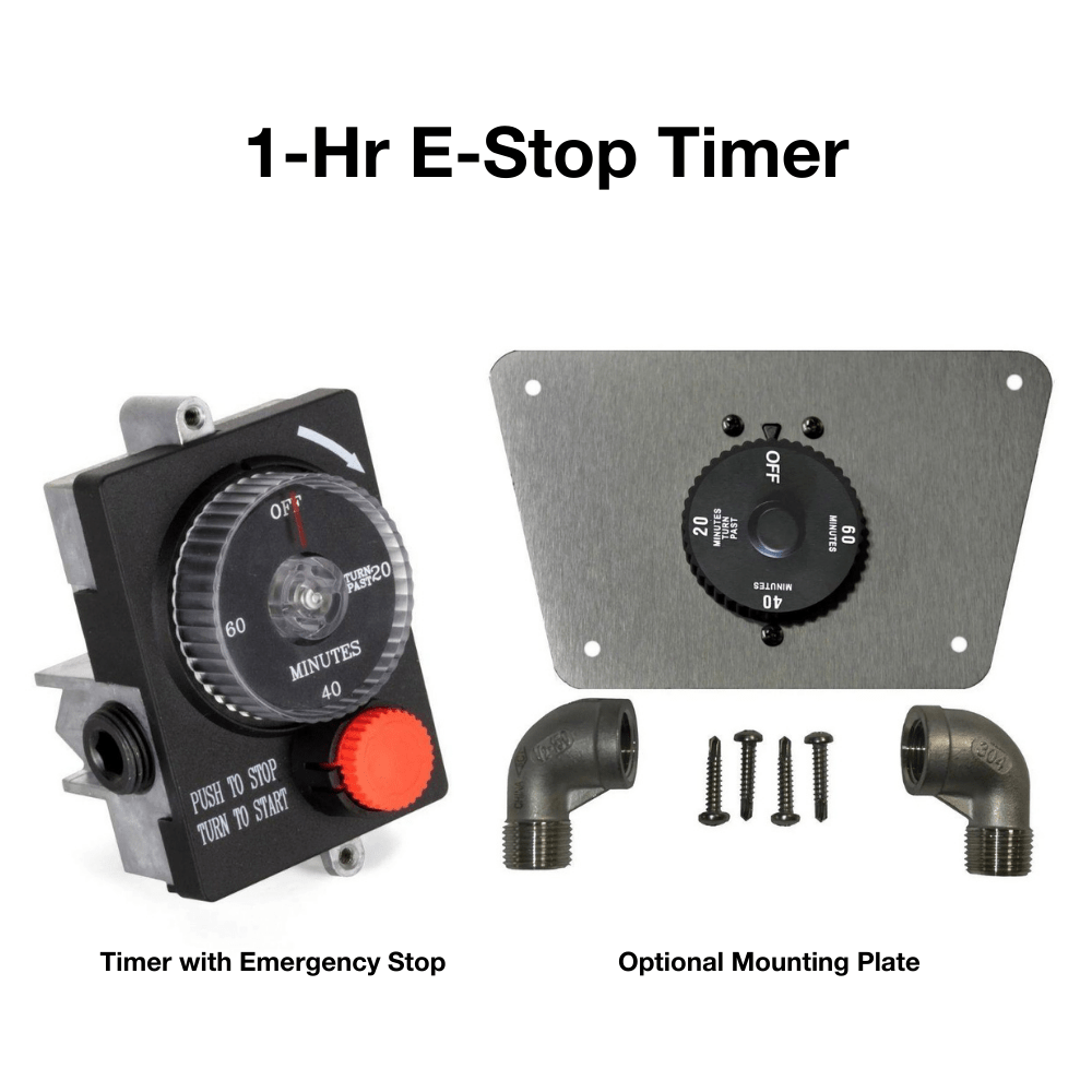 Top Fires 1-Hr Timer with E-Stop