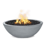 Top Fires Sedona 48-Inch Round GFRC Gas Fire Pit in Gray