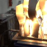 gas hose of top fires Steel Tangled Ornamental H-Style Gas Burner