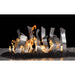 Top Fires Steel Tangled Ornamental H-Style Gas Burner