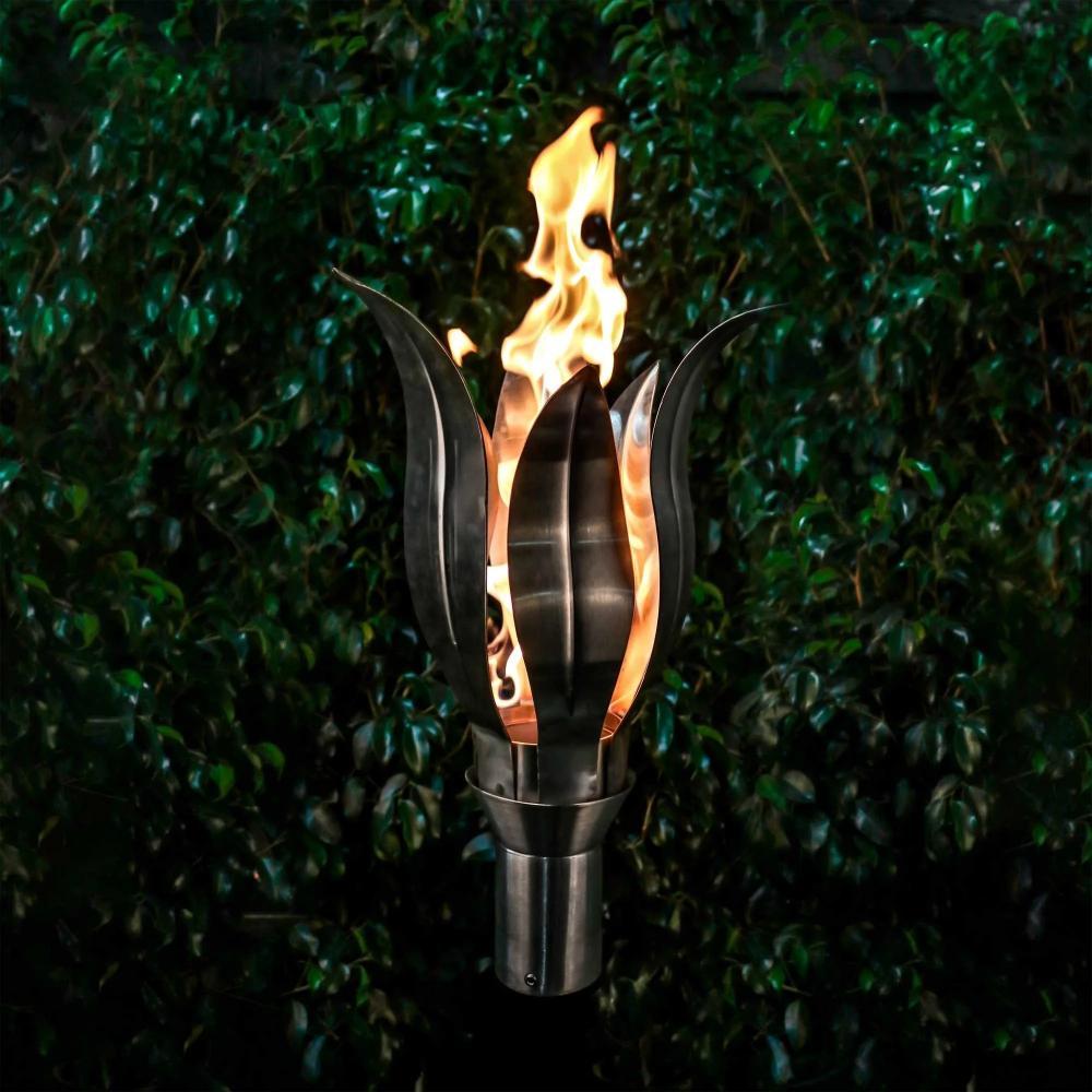 Top Fires 14" Flower Stainless Steel Gas Torch
