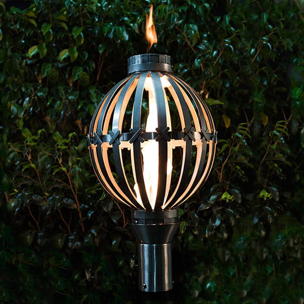 Top Fires 14" Globe Stainless Steel Gas Torch