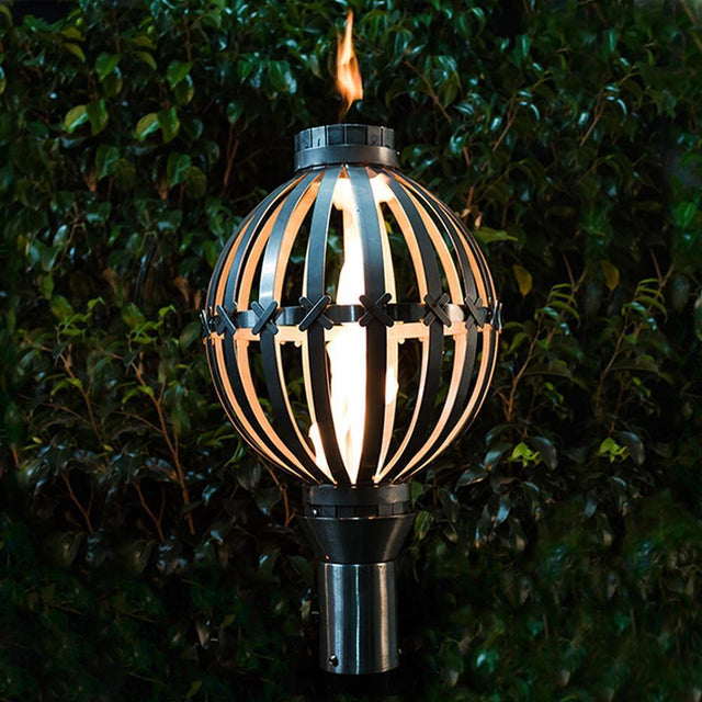 Top Fires 14" Globe Stainless Steel Gas Torch