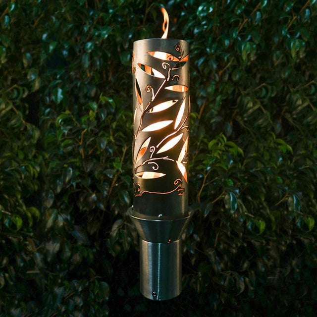 Top Fires 14" Havana Stainless Steel Gas Torch