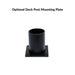 Optional Deck Post Mounting Plate