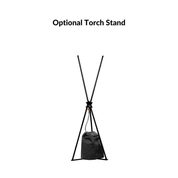 Optional Torch Stand - close-up view