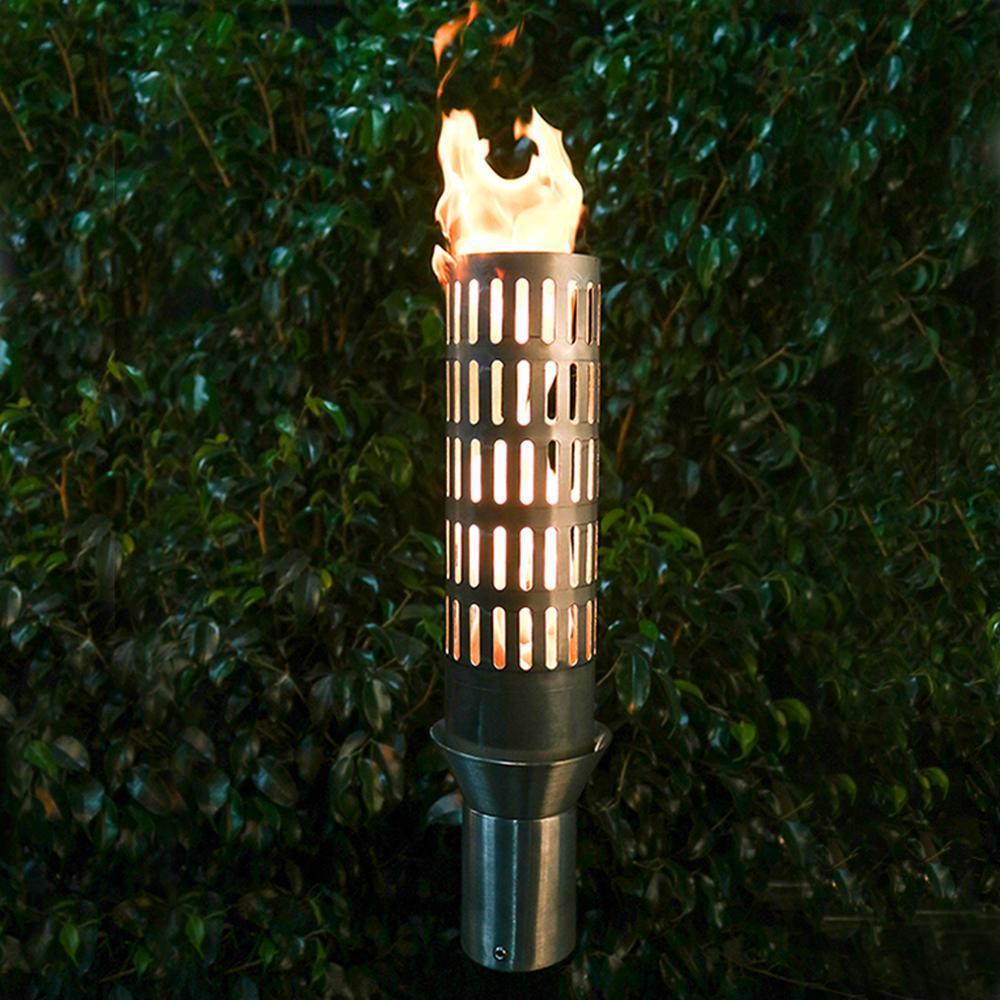 Top Fires 14" Vent Stainless Steel Gas Torch