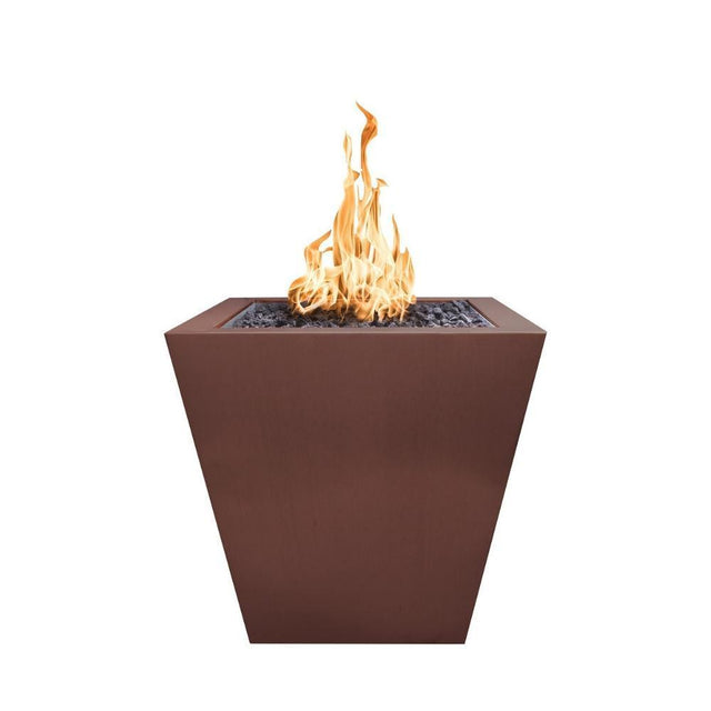 Top Fires 24" Copper Gas Fire Pit - Match Lit (OPT-FPT2500)