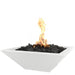 Top Fires 36-inch Square Concrete Electronic Gas Fire Bowl - OPT-36SFOE