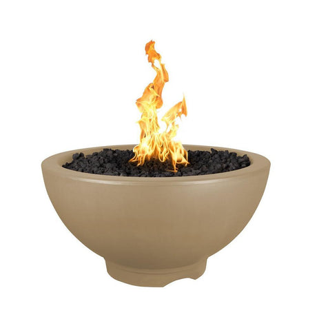 Top Fires 38" Sonoma GFRC Fire Pit in Brown