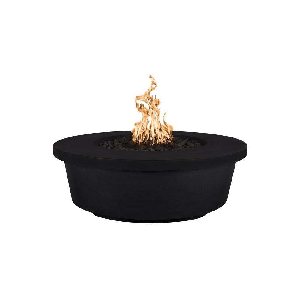 Top Fires Tempe GFRC Fire Pit in Black