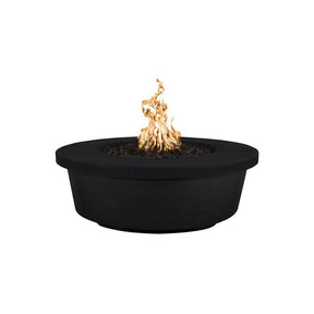 Top Fires Tempe GFRC Fire Pit in Black