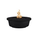 Top Fires Tempe GFRC Fire Pit in Black