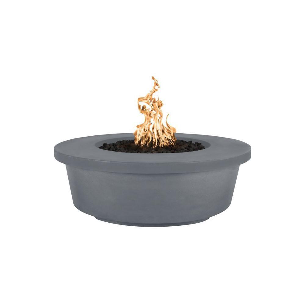 Top Fires Tempe GFRC Fire Pit in Gray