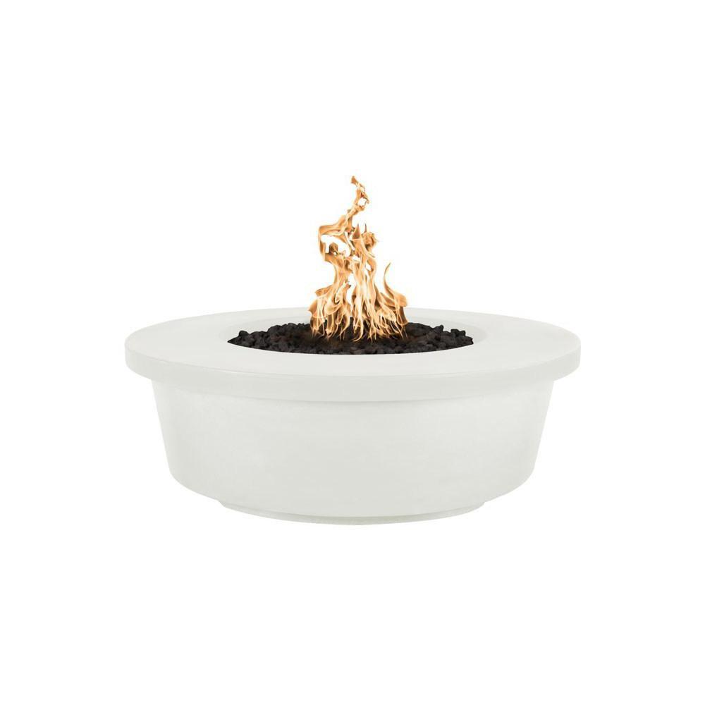 Top Fires Tempe GFRC Fire Pit in Limestone