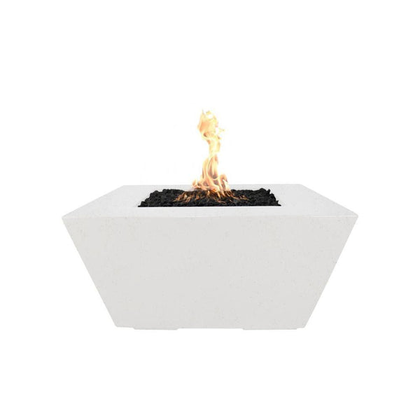Top Fires Redann GFRC Gas Fire Pit in Limestone