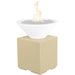Top Fires GFRC Pillar for Fire Bowls in Vanilla