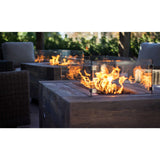 Top Fires Glass Wind Guard for Square and Rectangular Fire Pits