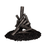 Top Fires Steel Fire Pit Log Pile