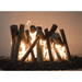Top Fires Upright Steel Logs for Gas Fire Pits