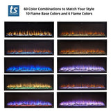 touchstone multicolor flames and lighting options