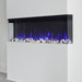 Touchstone Infinity 3-Sided Smart Electric Fireplace 3 sided view