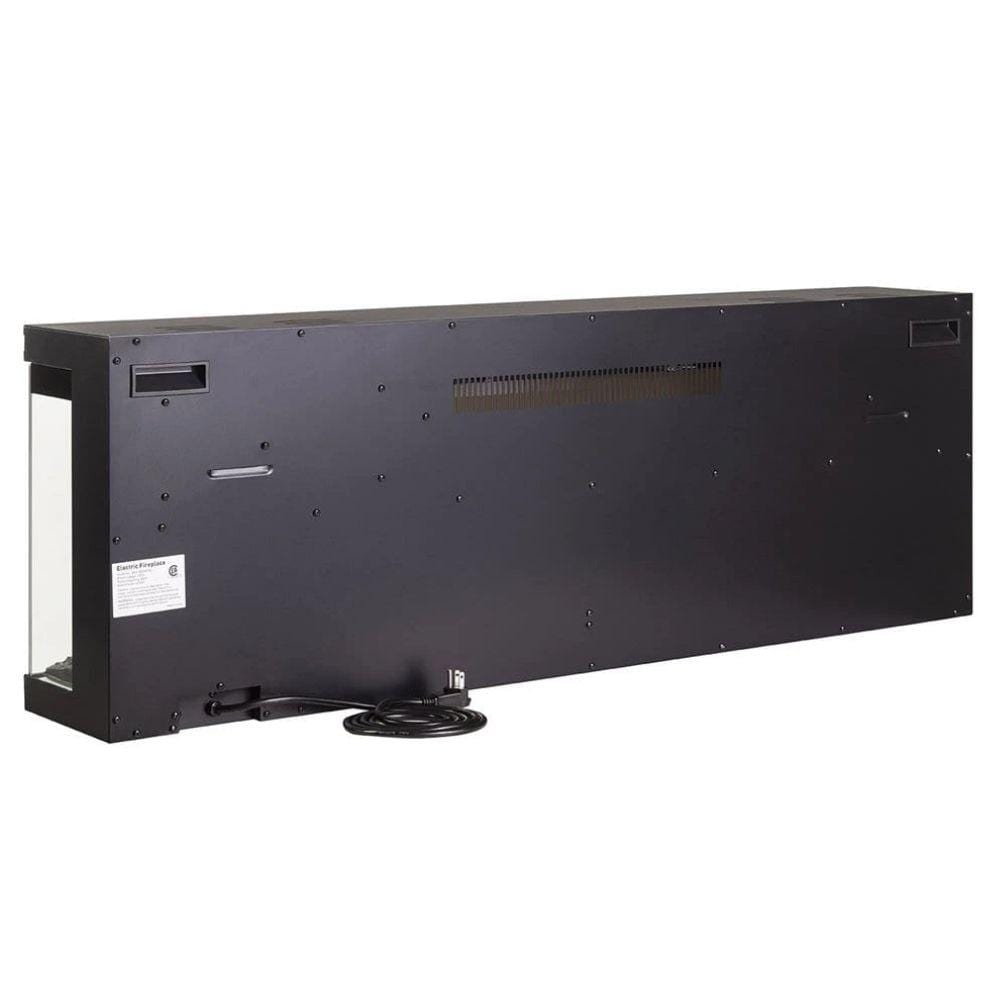 Back of Touchstone Infinity 3-Sided Smart Electric Fireplace