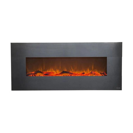 Touchstone Onyx Stainless 50-Inch Wall Mounted Electric Fireplace (#80026)