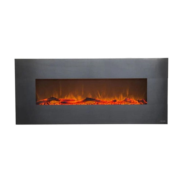 Touchstone Onyx Stainless 50-Inch Wall Mounted Electric Fireplace (#80026)