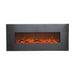 Touchstone Onyx Stainless 50-Inch Wall Mounted Electric Fireplace (#80026)