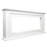 White Mantel Surround for Touchstone Sideline Elite 50-Inch Electric Fireplace