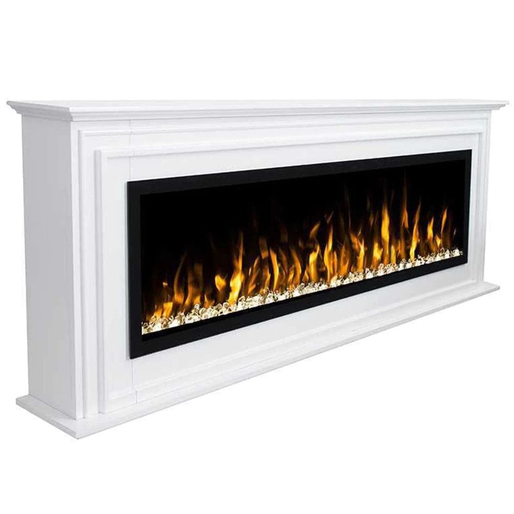 Touchstone Sideline Elite Smart Fireplace w/Mantel — Modern Blaze