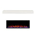 Touchstone Sideline Elite 60-Inch Electric Fireplace with Modern White Wood Mantel