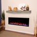 Touchstone Sideline Elite 60-Inch Electric Fireplace with Gray Wood Mantel