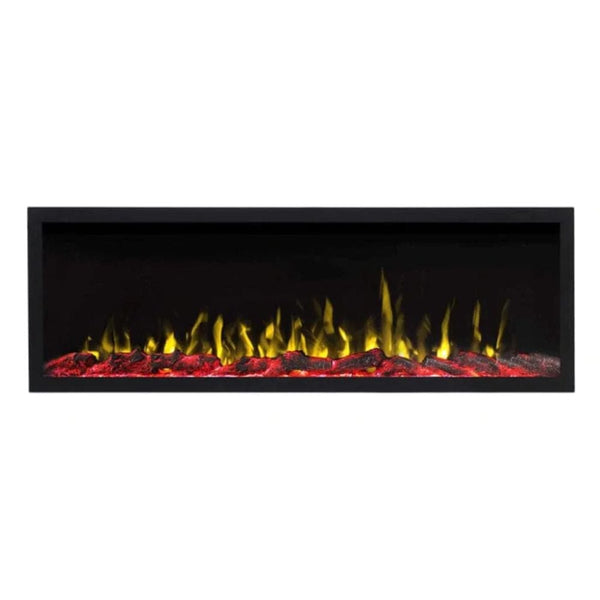 Touchstone Sideline Elite Smart 60-Inch Weatherproof Outdoor WiFi Enabled Electric Fireplace (80042) Yellow Flames and red