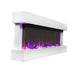 Side View of Touchstone Chesmont 50" Wall Mounted 3-Sided Electric Fireplace