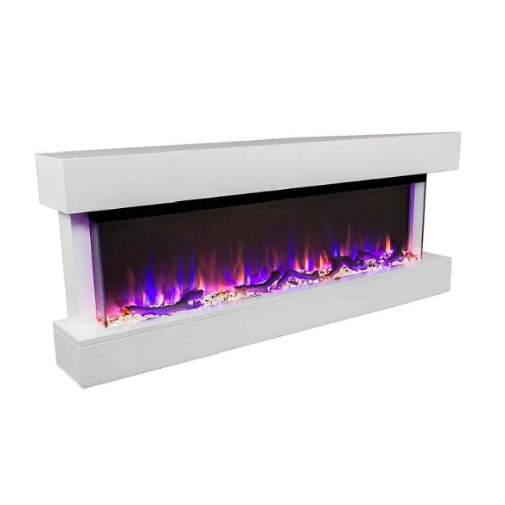 Touchstone Chesmont 50" Wall Mounted 3-Sided Electric Fireplace (#80033)