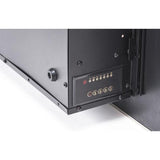 Touchstone Onyx Stainless - 50" Wall Mounted Electric Fireplace (#80026) control panel