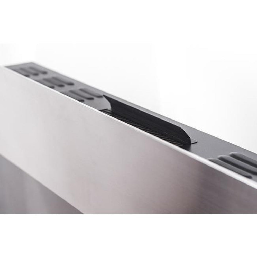 Touchstone Onyx Stainless - 50" Wall Mounted Electric Fireplace (#80026) Heat Vent