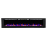 Touchstone Sideline™ 100"- Recessed Electric Fireplace (#80032)
