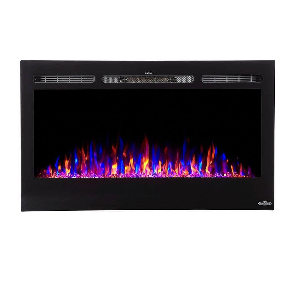 Touchstone Sideline 36" - Recessed Electric Fireplace (#80014)