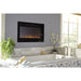 Touchstone Sideline 36" - Recessed Electric Fireplace (#80014) in Bathroom