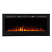 Touchstone The Sideline™ 45" - Recessed Electric Fireplace with orange flames