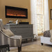 Touchstone The Sideline™ 50"- Recessed Electric Fireplace (#80004) in Bedroom