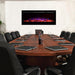 Touchstone The Sideline™ 50"- Recessed Electric Fireplace (#80004) in Boardroom