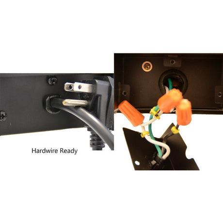 Touchstone Sideline Elite - 50" Recessed Electric Fireplace (#80036)