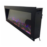 Touchstone Sideline® Outdoor/Indoor 50" Wall Mounted Electric Fireplace, No Heat (#80017)