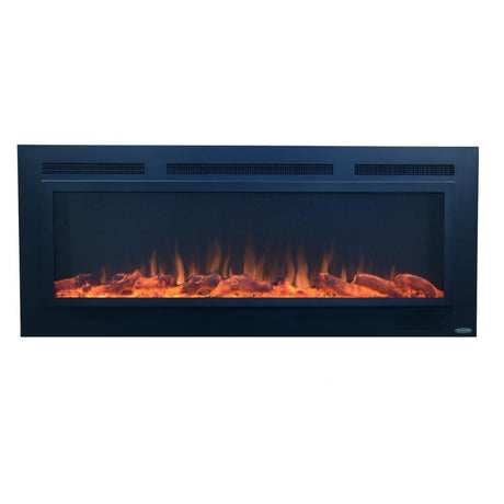 Touchstone The Sideline Steel™ 50"- Recessed Electric Fireplace (#80013)