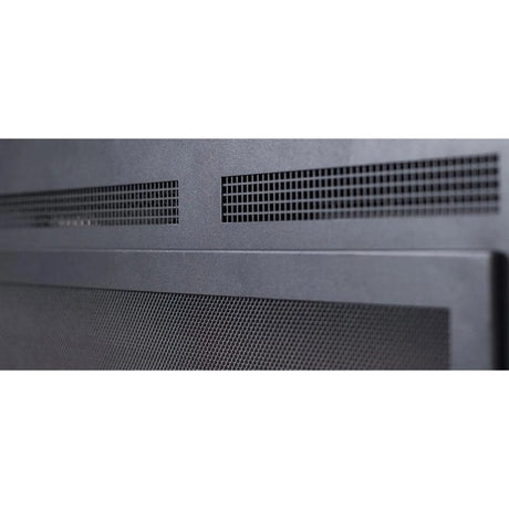 Touchstone The Sideline Steel™ 50"- Recessed Electric Fireplace (#80013) Vent and Mesh Detail